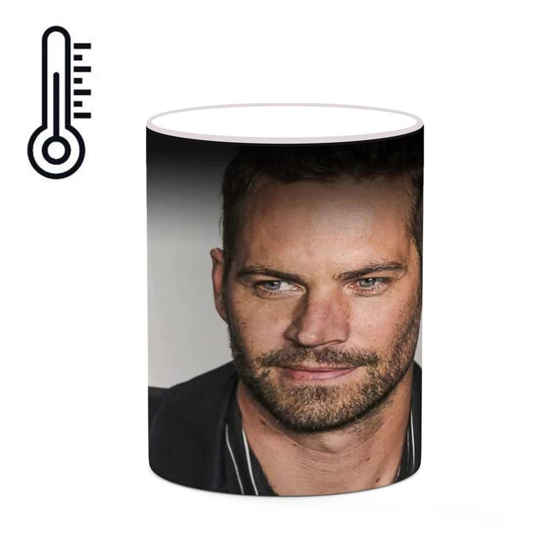 ماگ حرارتی کاکتی طرح پائول واکر Paul Walker مدل mgh27077