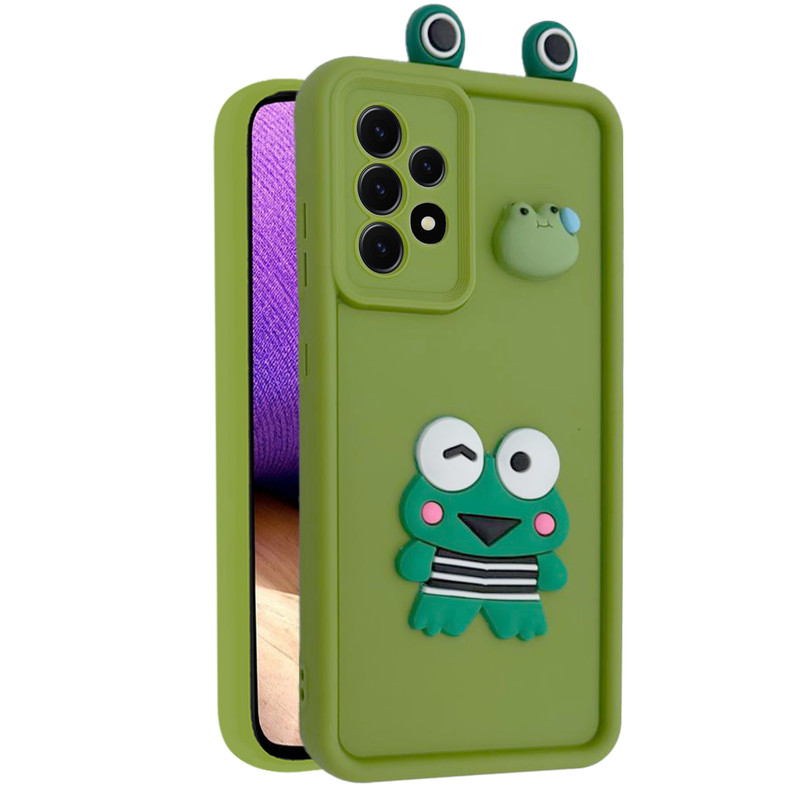 کاور مدل KittyFrog مناسب برای گوشی موبایل سامسونگ Galaxy A52 / A52S