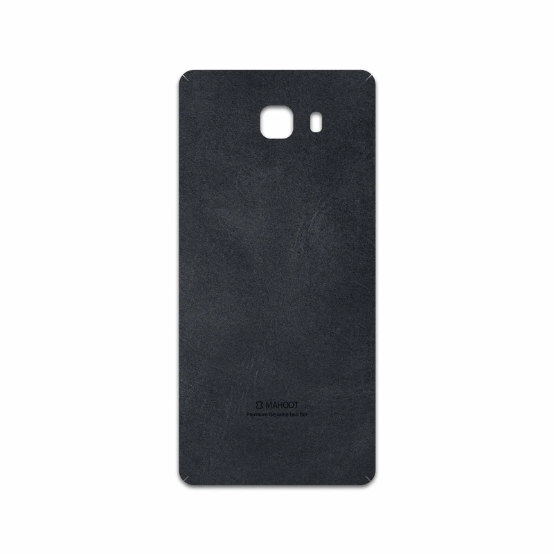 برچسب پوششی ماهوت مدل Graphite Buffalo Leather مناسب برای گوشی موبایل سامسونگ Galaxy C9 Pro