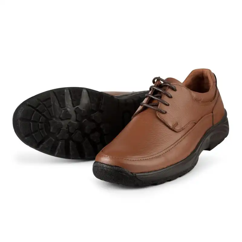 کفش طبی مردانه ایران طب مدل بوفالو بندی