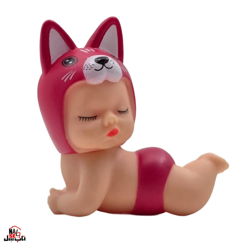 فیگور ناب سل مدل نوزاد کد BABY LOVE NAAB001 مجموعه 7 عددی ارتفاع 8 سانتی متر