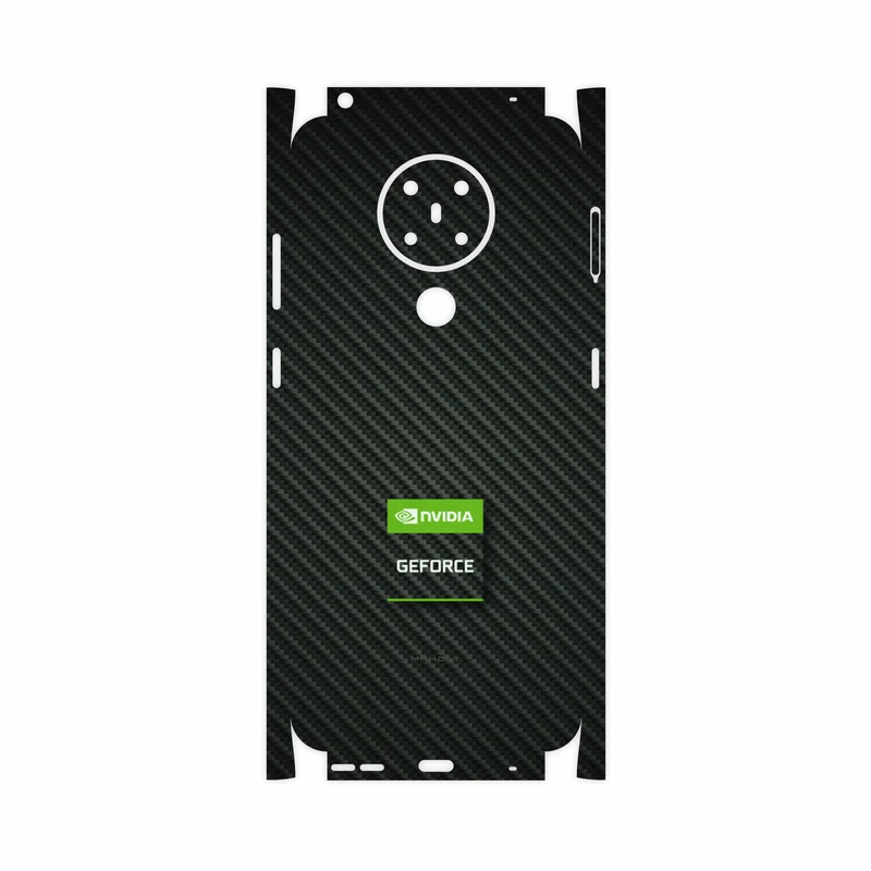 برچسب پوششی ماهوت مدل Nvidia-Brand-FullSkin مناسب برای گوشی موبایل نوکیا 5.3