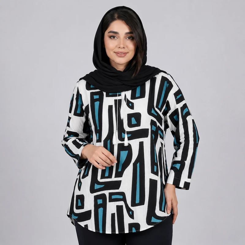 تونیک آستین بلند زنانه مدل فریماه