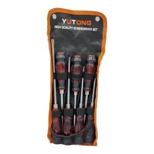 پیچ گوشتی ضربه خور یوتانگ مدل 648 بسته 7 عددی