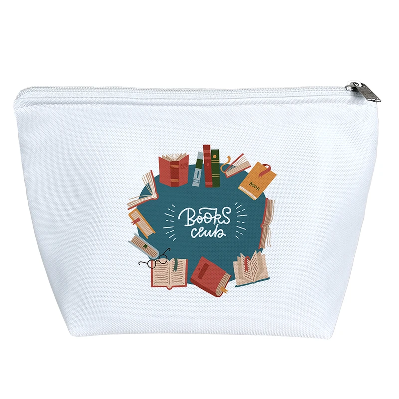 کیف لوازم آرایش دخترانه خندالو مدل کتاب کد 1777