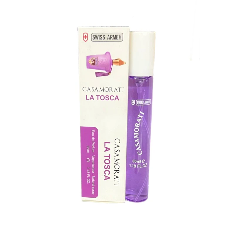 عطر جیبی زنانه سوئیس آرمی مدل کازاموراتی لاتوسکا با رایحه شیرین حجم 35 میلی‌لیتر