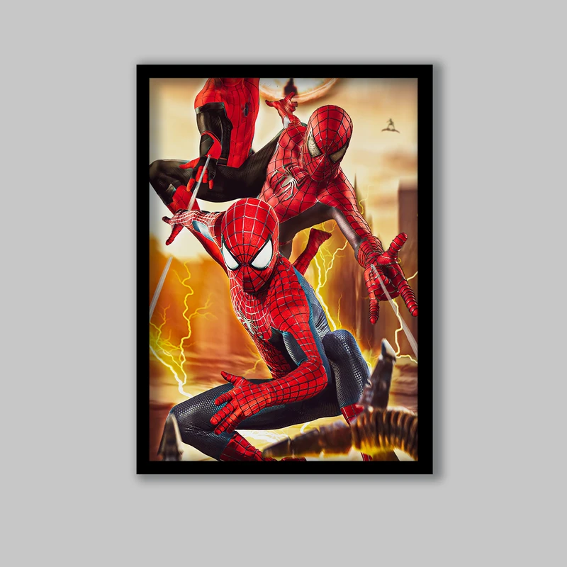 تابلو مدل فیلم مرد عنکبوتی Spider man کد LA-G10790-2
