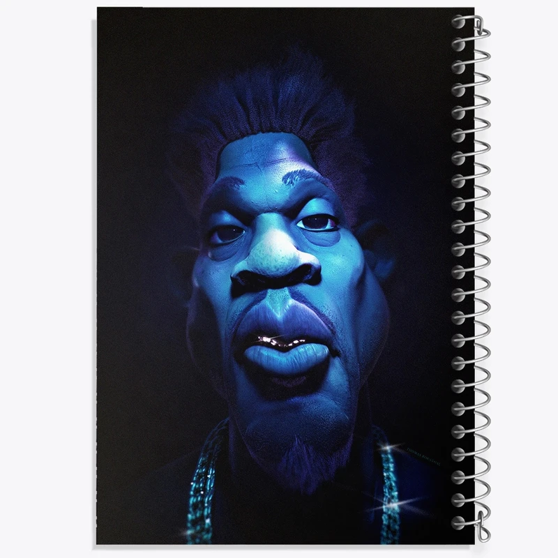 دفتر مشق 100 برگ خندالو طرح Joey Starr کد F773