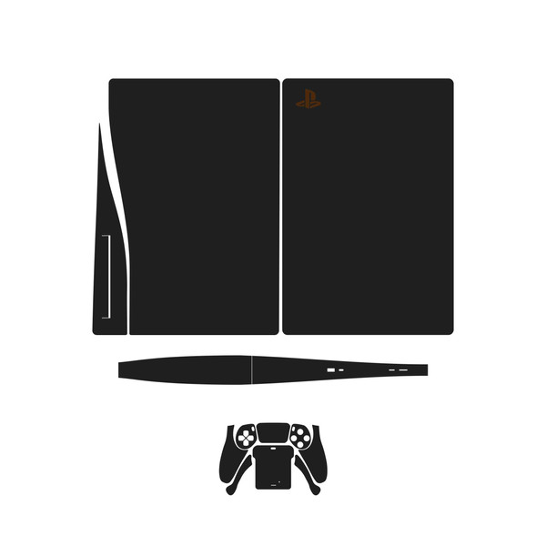 برچسب کنسول و دسته بازی PS5 ماهوت مدل Matte-Black