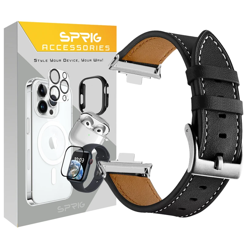 بند اسپریگ مدل Leather Smp Special مناسب برای ساعت هوشمند شیائومی Redmi watch 4