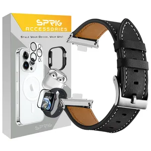 Sprig Leather Smp Special strap suitable for Xiaomi Mi band 9 Pro