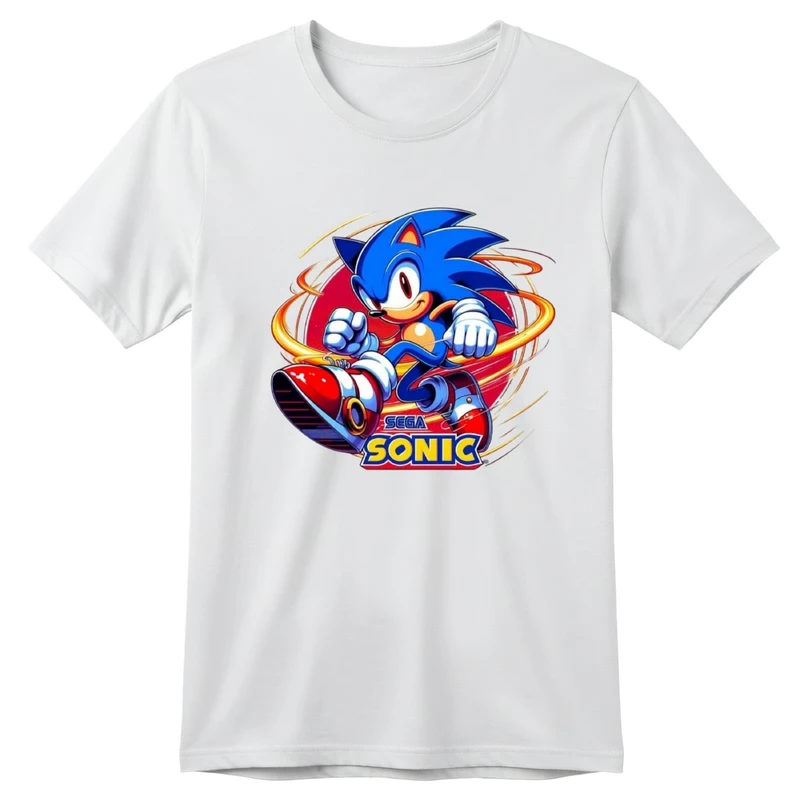 تی‌شرت آستین کوتاه بچگانه مدل سونیک کد v2 