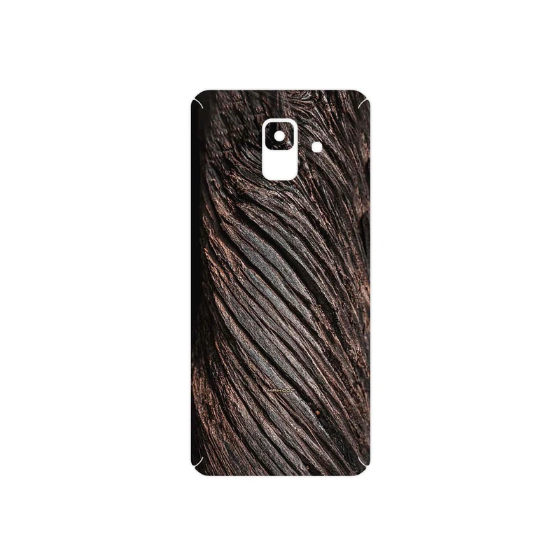 برچسب پوششی ماهوت مدل Wood Texture 9 مناسب برای گوشی موبایل سامسونگ Galaxy A6 2018