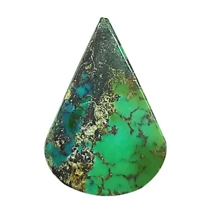سنگ فیروزه نیشابور طبیعی سلین کالا مدل اشکی کدPc3-4