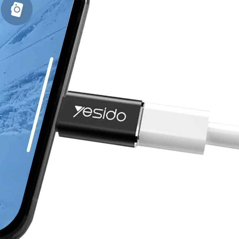 مبدل USB-C به لایتنینگ یسیدو مدل GS03