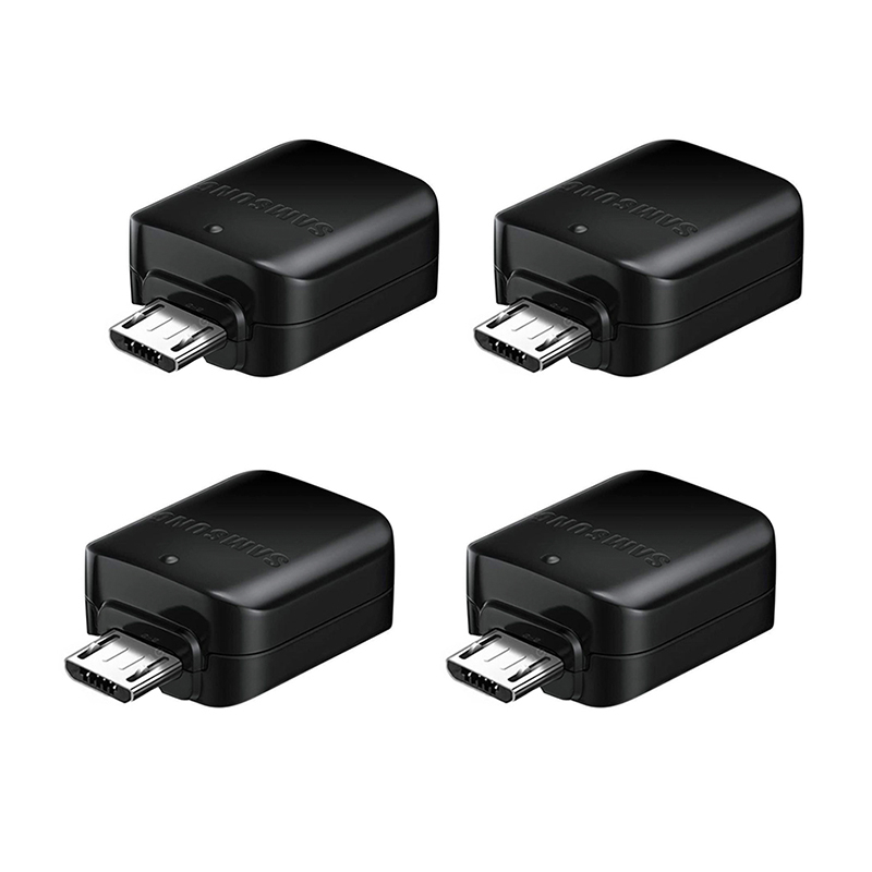 مبدل MicroUsb OTG مدل USB3/V8 بسته 4 عددی