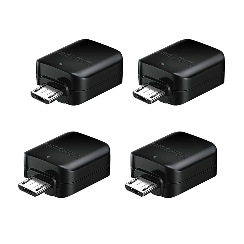 مبدل MicroUsb OTG مدل USB3/V8 بسته 4 عددی