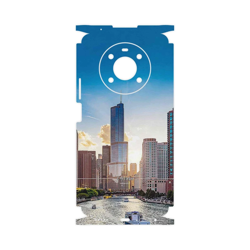برچسب پوششی ماهوت مدل City of Chicago-FullSkin مناسب برای گوشی موبایل آنر X9 4G
