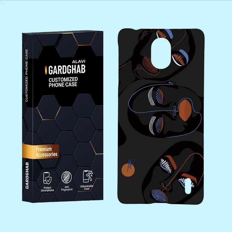 کاور گارد قاب علوی مدل ساده و مینیمال مناسب برای گوشی موبایل نوکیا 1 Plus