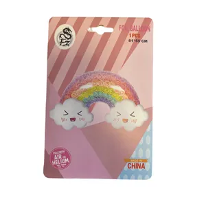 بادکنک فویلی اف زد مدل رنگین کمان کد 8110