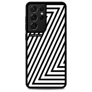 AKAM AMC-WSGS21U-ALPHAZEBRABET-26Cover For Samsung Galaxy S21 Ultra