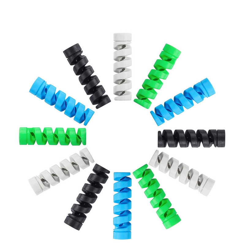 محافظ کابل مدل Silicone Spring بسته 2 عددی