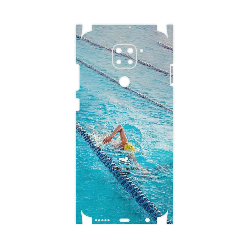برچسب پوششی ماهوت مدل Swimming-FullSkin مناسب برای گوشی موبایل شیائومی Redmi Note 9