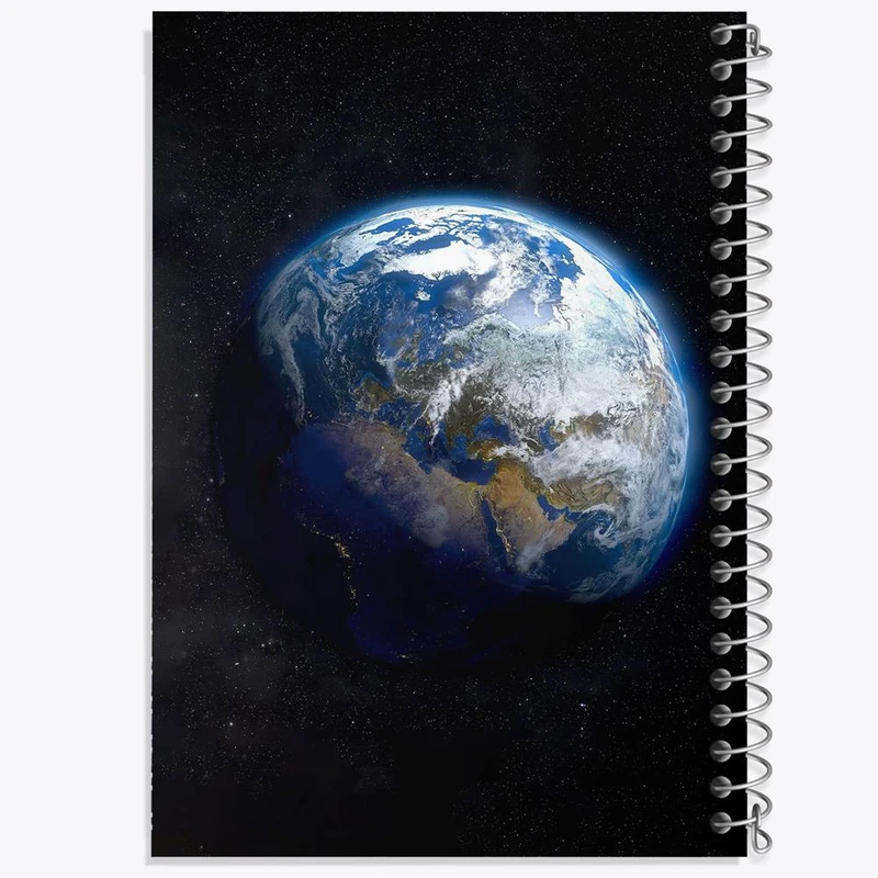 دفتر نت موسیقی 50 برگ خندالو مدل سیاره زمین کد 25356