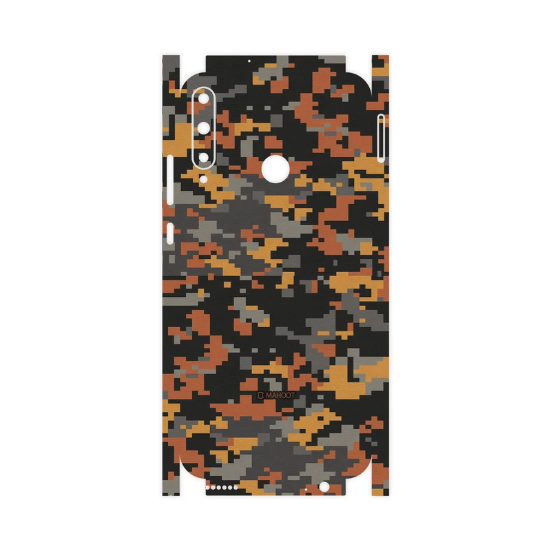 برچسب پوششی ماهوت مدل Army-Autumn-pixel-FullSkin مناسب برای گوشی موبایل هوآوی Y7P