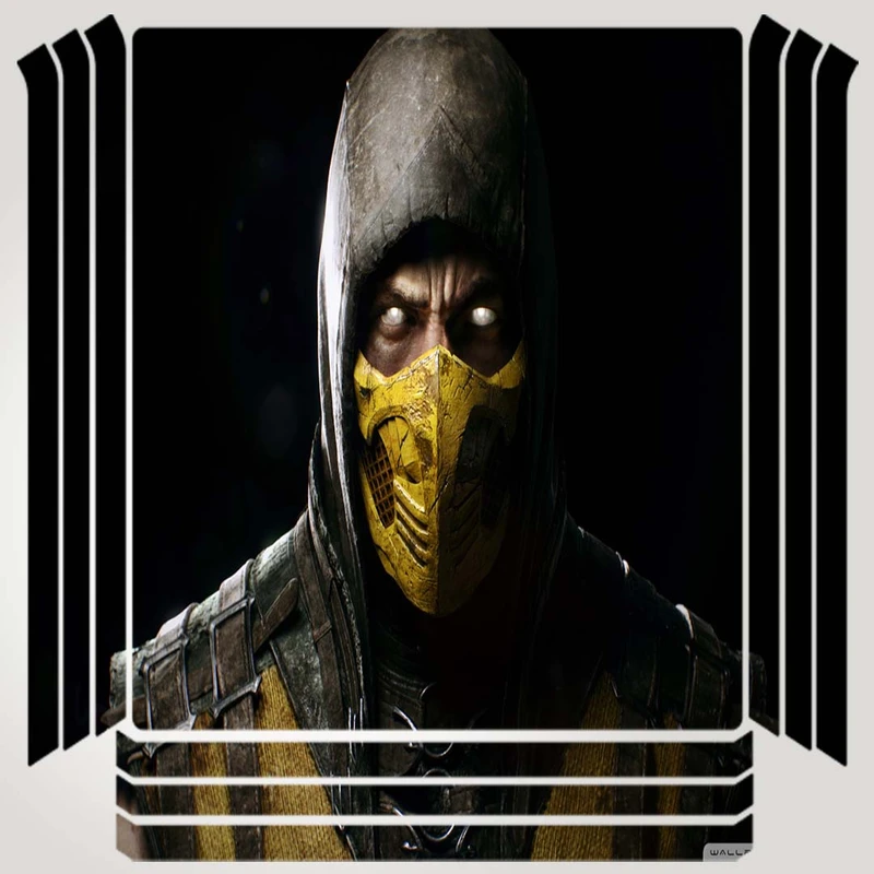 برچسب پلی استیشن ۴ مدل mortal kombat کد PSP-328