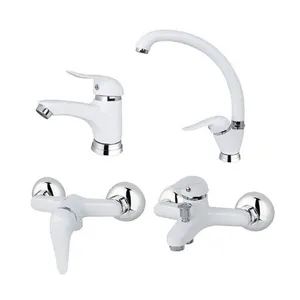 ست شیرآلات تیرداد مدل مروارید مجموعه چهار عددی