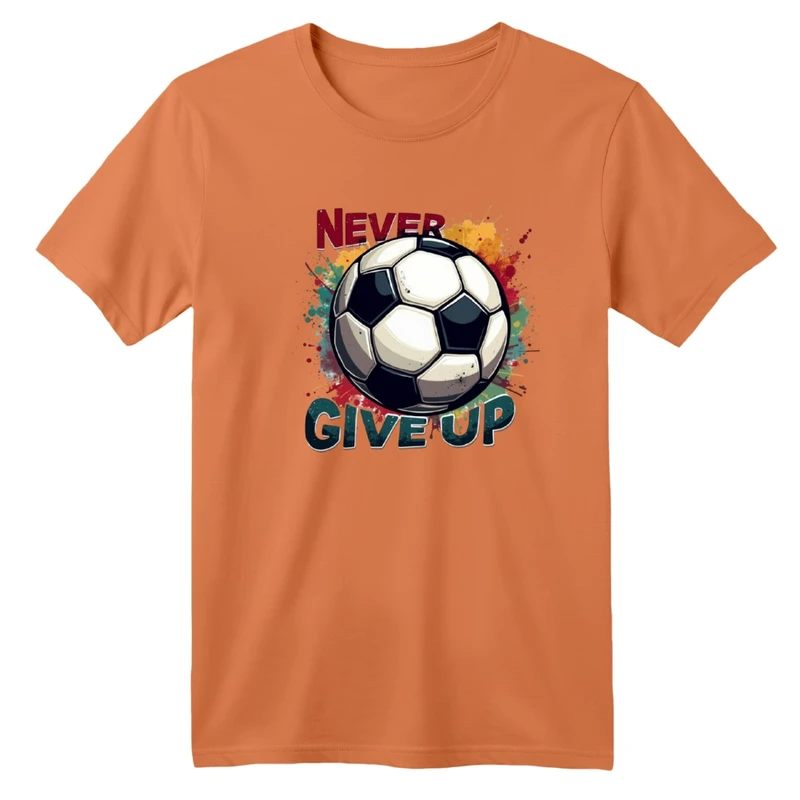 تی‌شرت آستین کوتاه لانگ بچگانه مدل توپ فوتبال