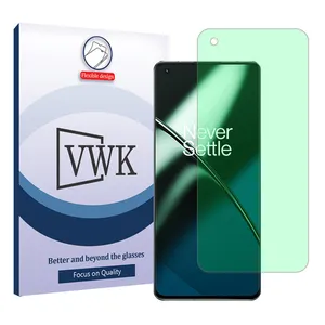 VWK Tough model Green light screen protector suitable for OnePlus 11 mobile phone