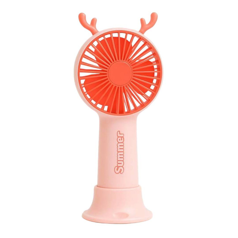 پنکه شارژی پرتابل مدل شاخ گوزنی