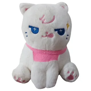 عروسک طرح گربه مدل Anime Kitty کد SZT5/408 ارتفاع 21 سانتی‌متر