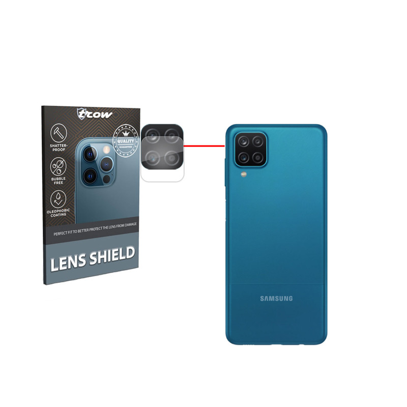 محافظ لنز دوربین ترو مدل a-12 مناسب برای گوشی موبایل سامسونگ Galaxy A12