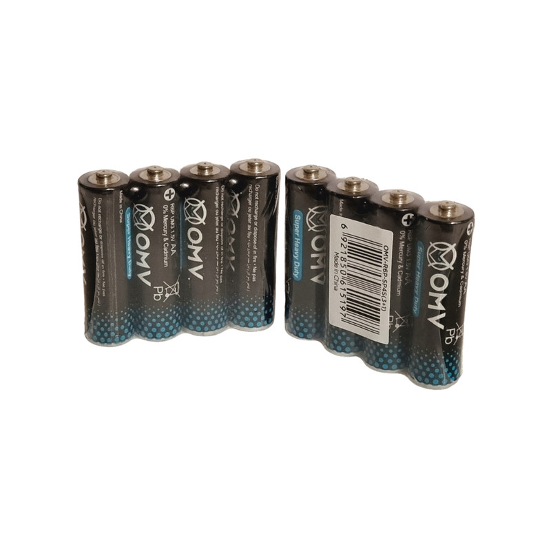 باتری قلمی مدل OMY بسته هشت عددی