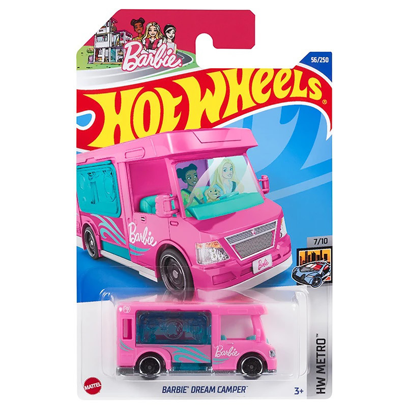 ماکت ماشین هات ویلز مدل Barbie Dream Camper