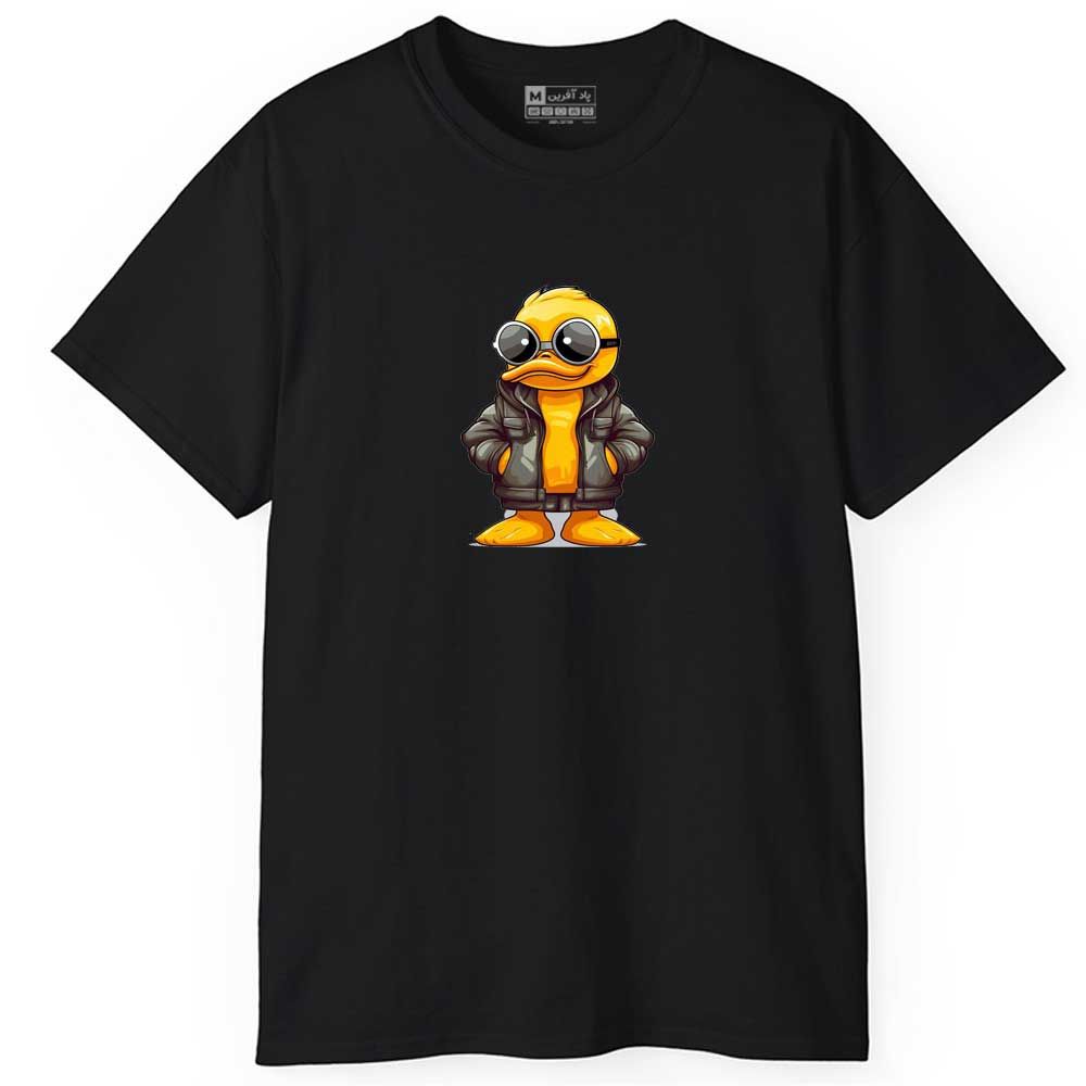 تی شرت آستین کوتاه مردانه پاد آفرین مدل اردک کد 0604 - - 6