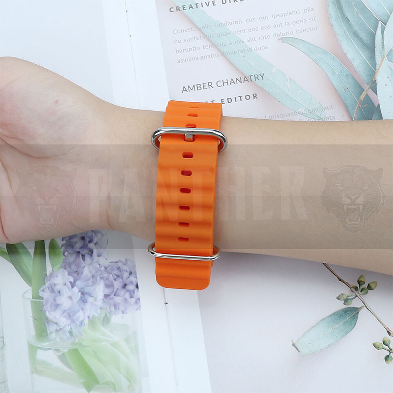 بند پنتر مدل Ocean Loop مناسب برای اپل واچ Ultra 49mm