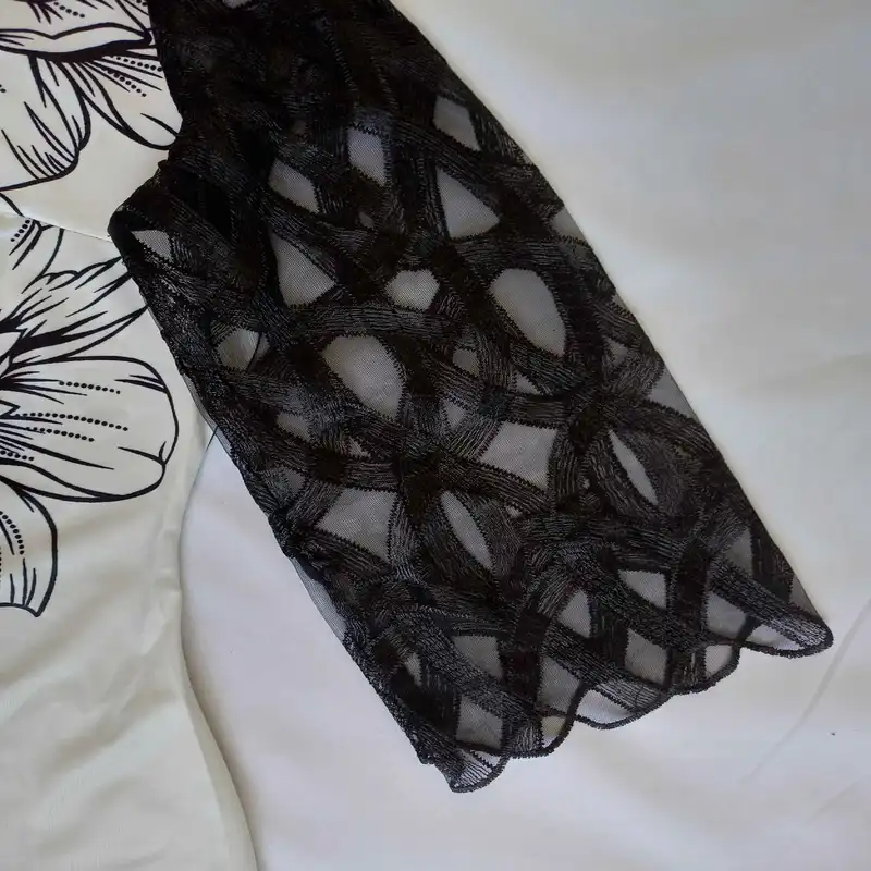 پیراهن زنانه مدل آستین گیپور کد P3