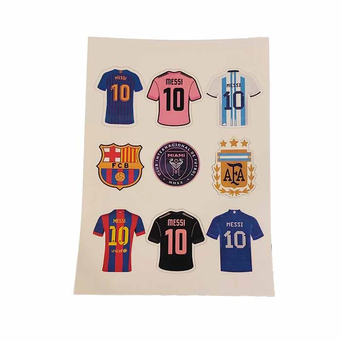 برچسب راحیل سها مدل پینترستی فوتبال مسی کد 3 