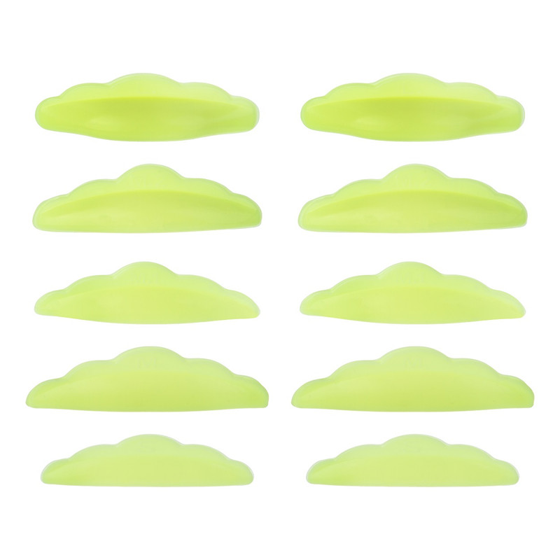 فرمژه رد چری مدل Colorful Silicone Pad بسته 10 عددی