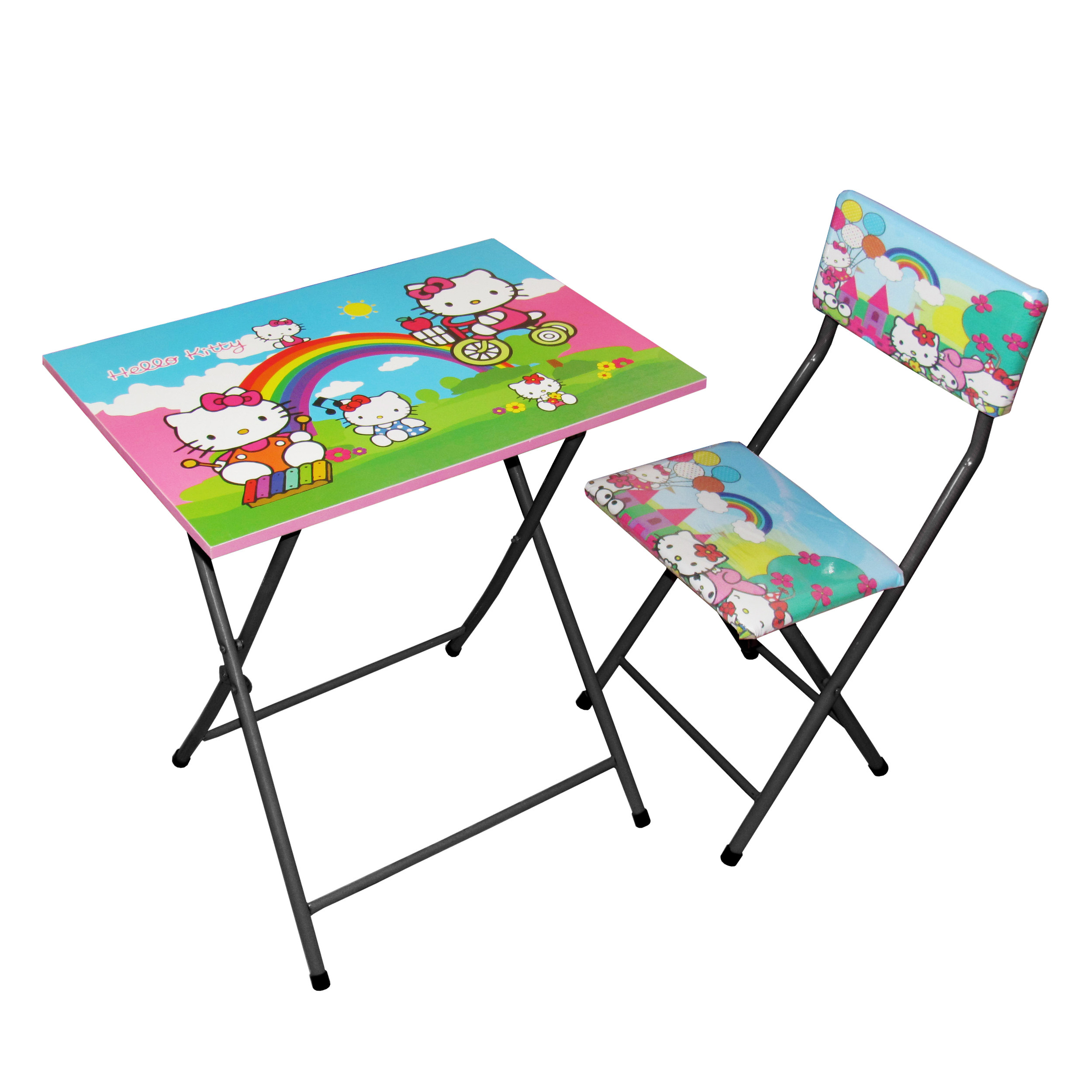 ست میز تحریر و صندلی میزیمو مدل کیتی 3 کد 213