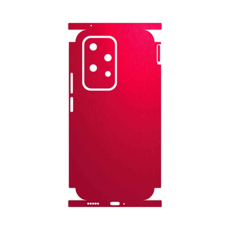 برچسب پوششی ماهوت مدل Matte-Warm-Red-FullSkin مناسب برای گوشی موبایل آنر 200 Lite