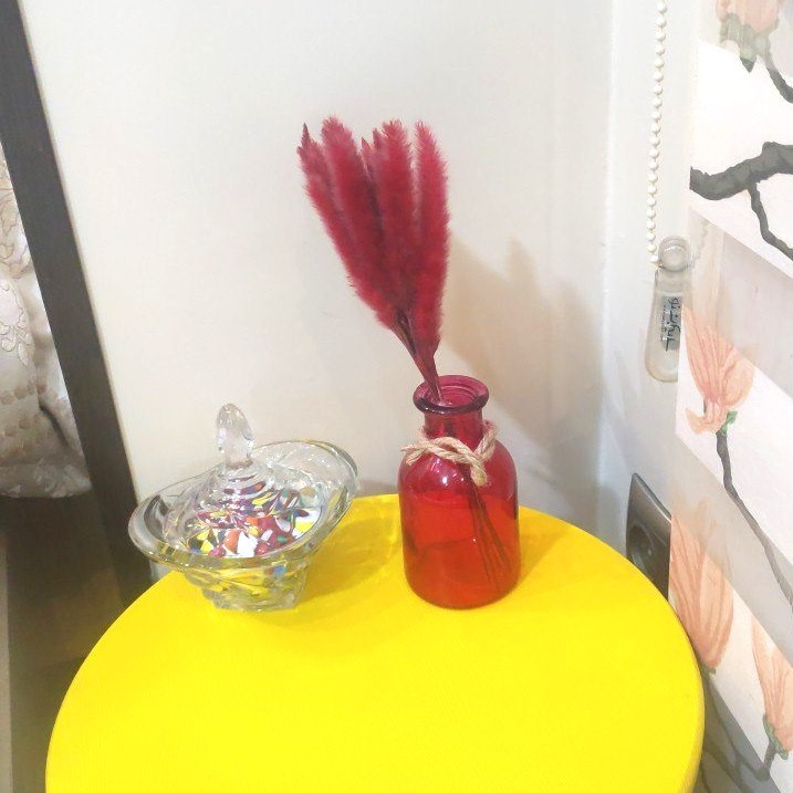 گلدان دکوری مدل شیشه ای رنگی نسیم کد 02 بسته دو عددی گلدان دکوری مدل شیشه ای رنگی نسیم کد 02 بسته دو عددی