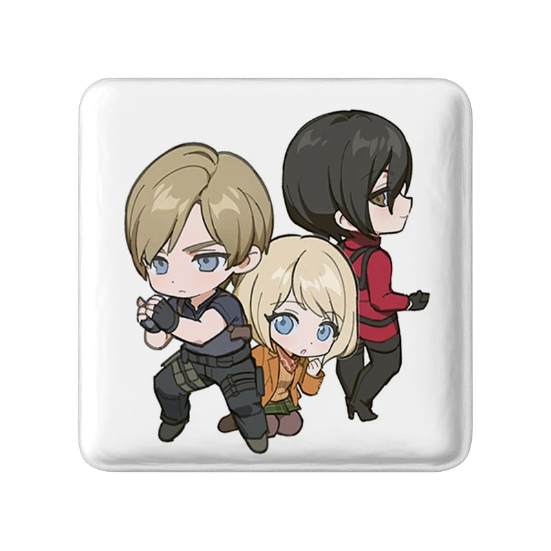 پیکسل خندالو طرح بازی رزیدنت اویل (Resident Evil) مدل مربعی کد 31665