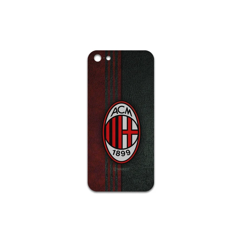برچسب پوششی ماهوت مدل AC-Milan-FC مناسب برای گوشی موبایل اپل iPhone 5