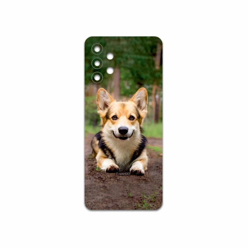 برچسب پوششی ماهوت مدل Dog-2 مناسب برای گوشی موبایل سامسونگ Galaxy A32 4G