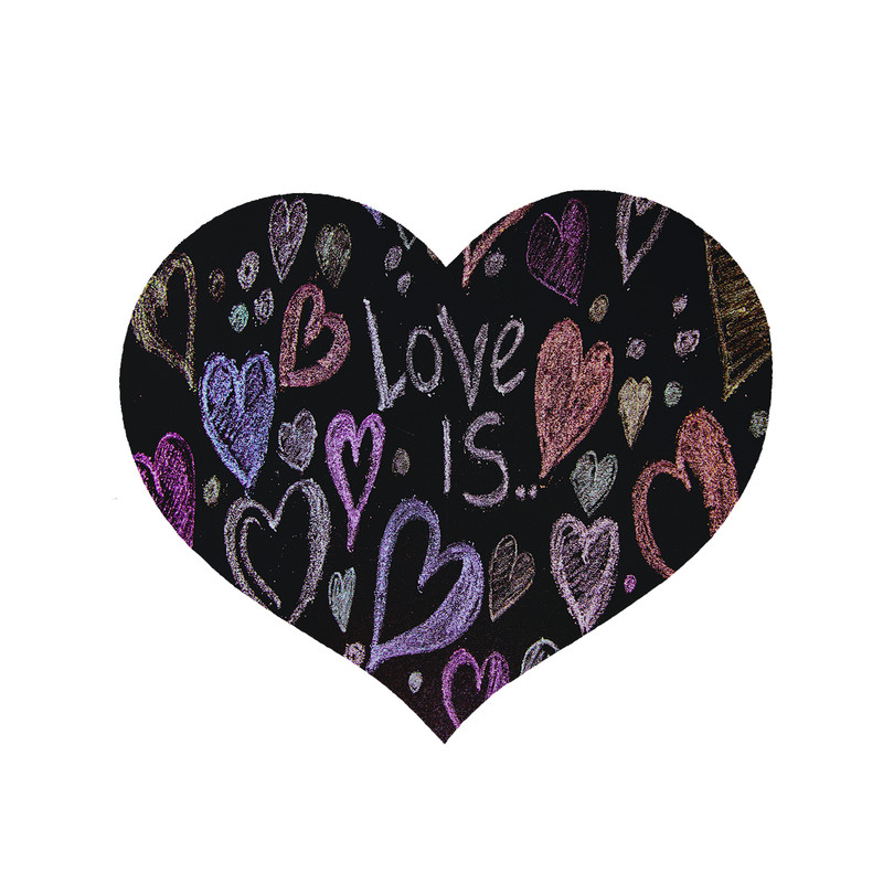 پادری مدل قلب طرح قلب کد 6225 سایز 90x90 سانتی متر 